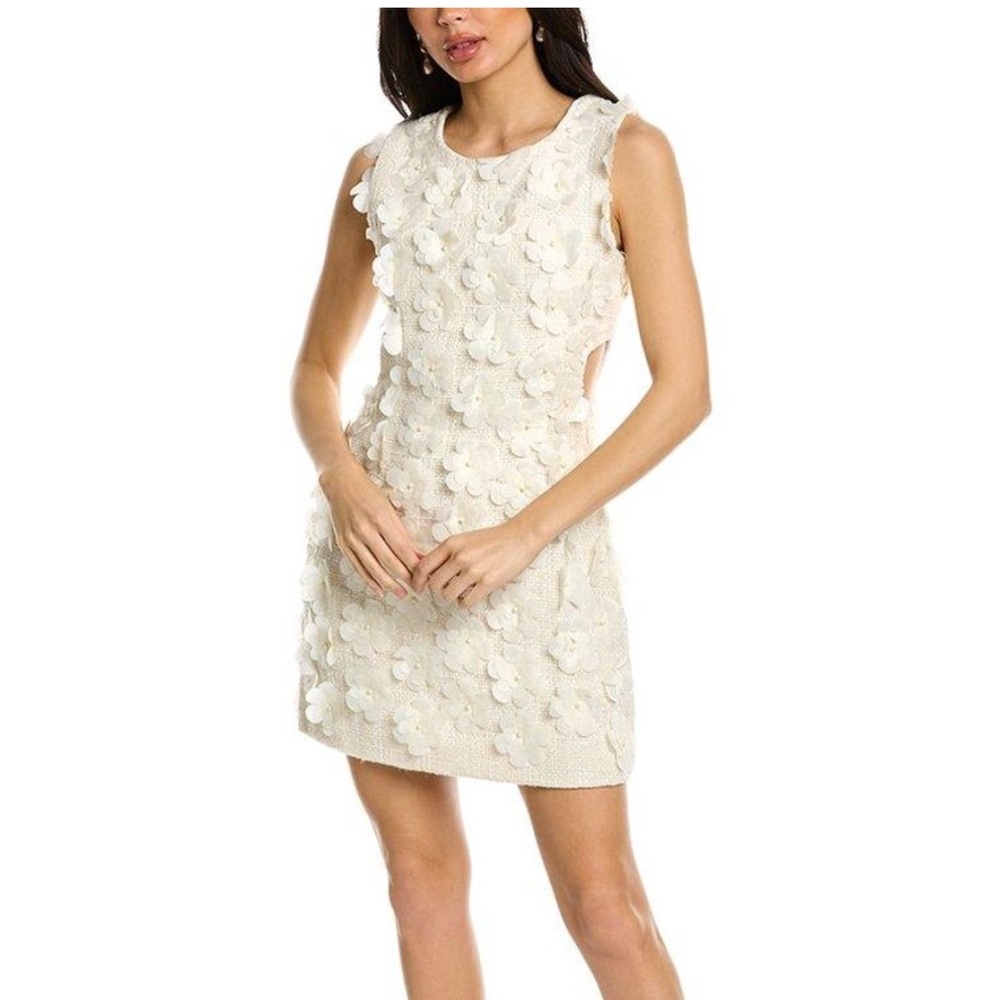 Sister Jane Sea Flower Tweed Mini Dress